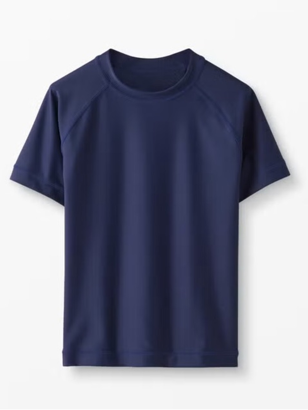 Hanna Andersson Navy Blue Short Sleeved Rash Guard 6/7